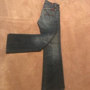 7 jeans size 24